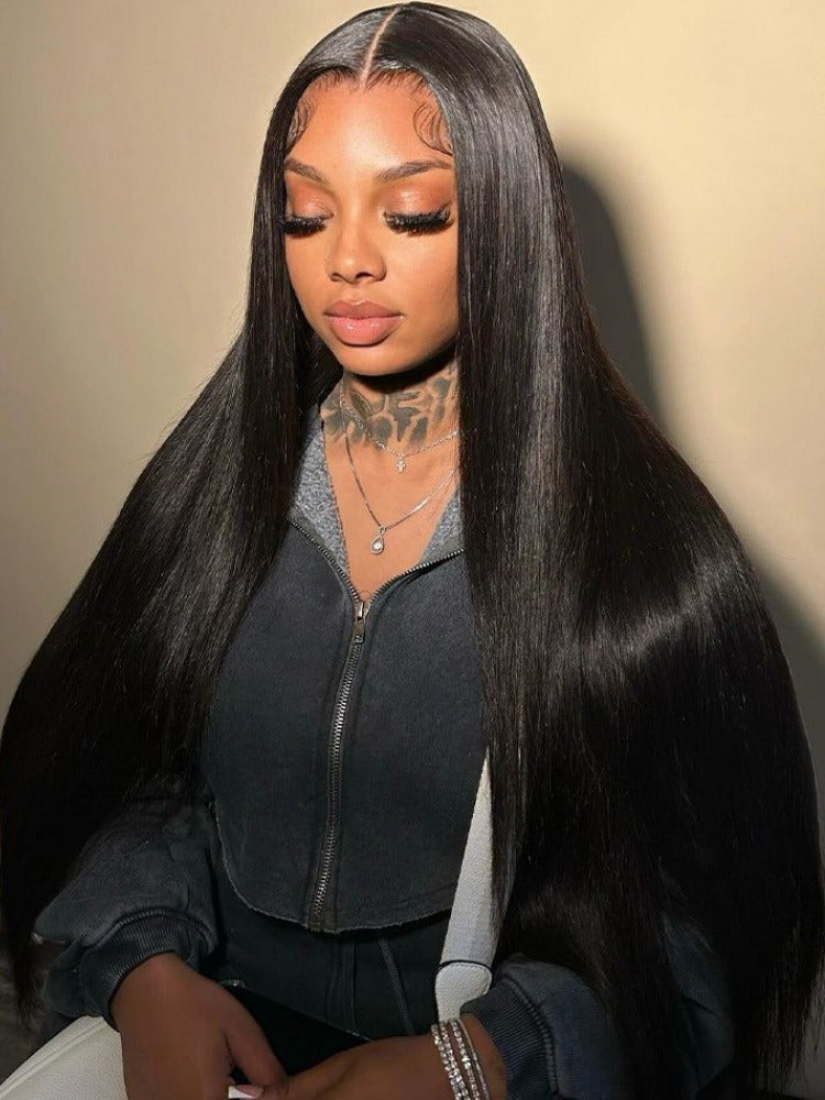 Vietnamese Raw Hair Straight HD Closure Wig 250% – flowywig