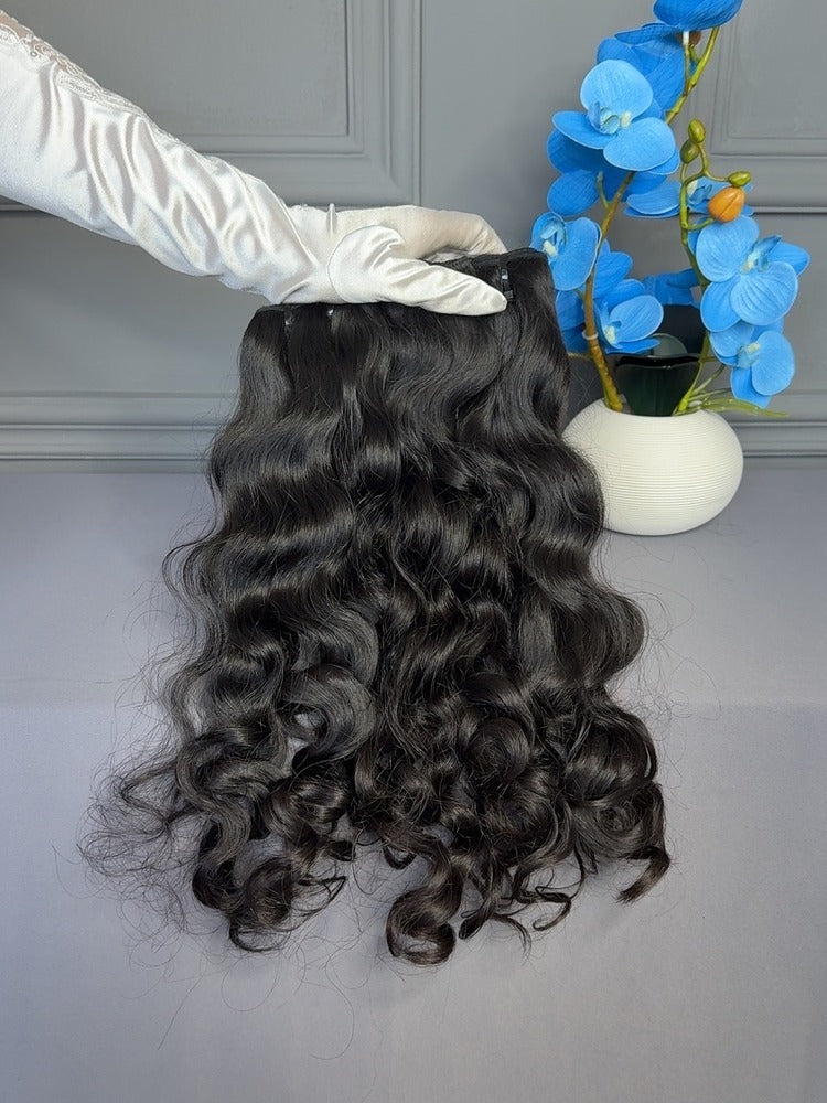 Raw Indian Curly Hair Bundles