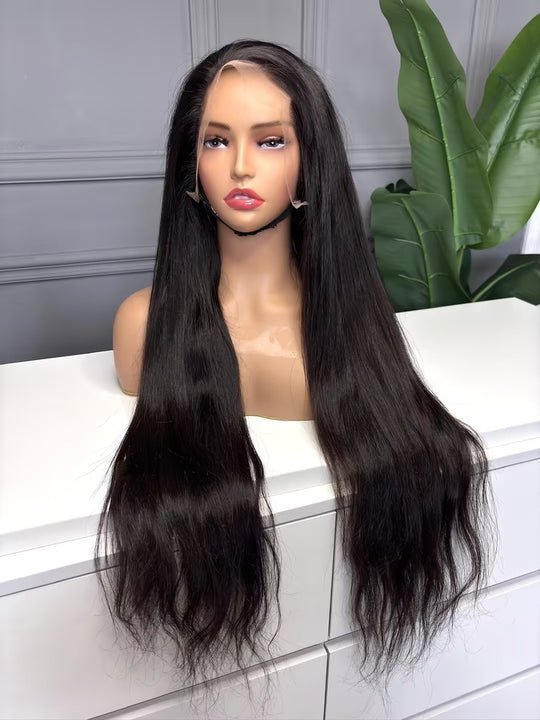 Raw Indian Hair Straight 13X4&13X6 HD Lace Frontal Wig 280%