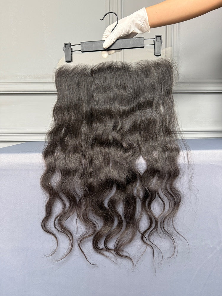 Indian Raw Hair HD Lace Frontal Wavy