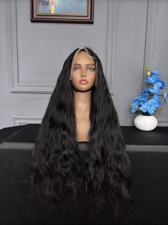 Raw Indian Hair Wavy 13X4&13X6 HD Lace Frontal Wig 280%