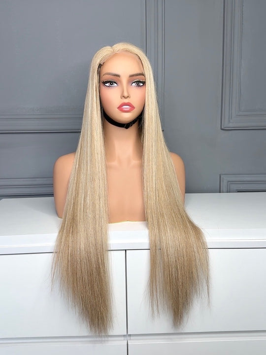 Vietnamese Raw Hair Straight HD Lace Closure Wig B7/60A 250%