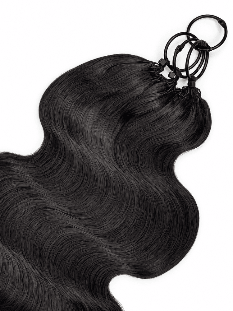 Body Wave Feather Crochet Hair Super Double Drawn