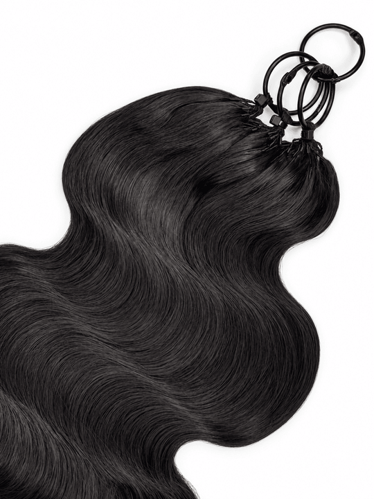 Body Wave Feather Crochet Hair Super Double Drawn