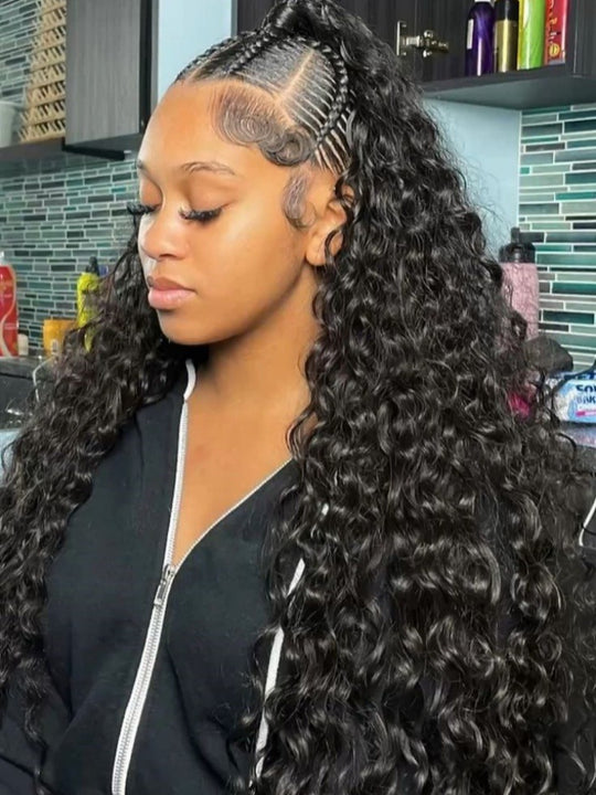 Bulk Hair for Boho Braids Burmese Curly Double Drawn