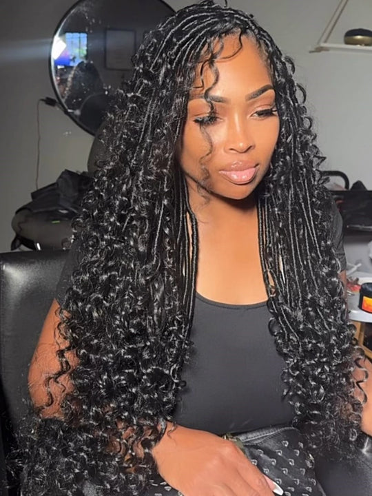 Pixie Curly Crochet Hair Extension Super Double Drawn