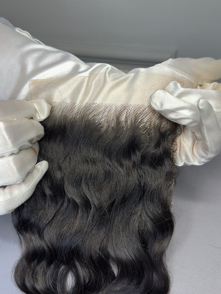 Raw Indian Curly Hair HD Lace Closure