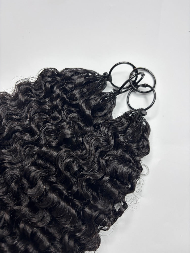 Burmese Curly | PiXie Curly Crochet Hair Extension Super Double Drawn