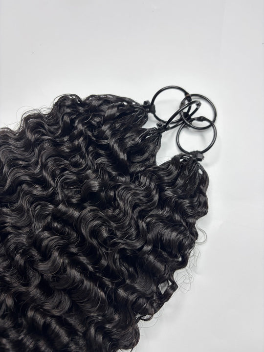 Burmese Curly | PiXie Curly Crochet Hair Extension Super Double Drawn