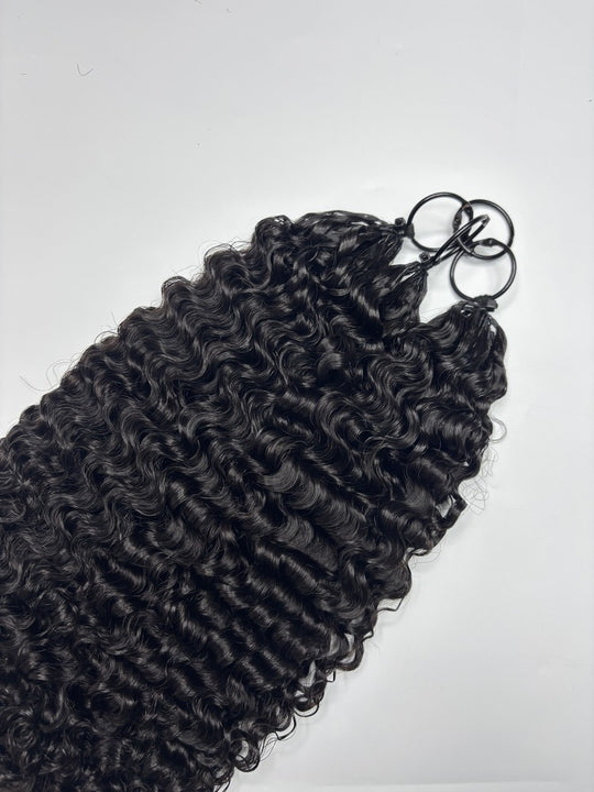 Burmese Curly | PiXie Curly Crochet Hair Extension Super Double Drawn