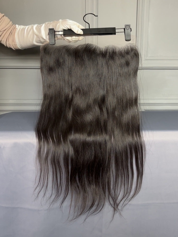 Indian Raw Hair HD Lace Frontal Natural Straight