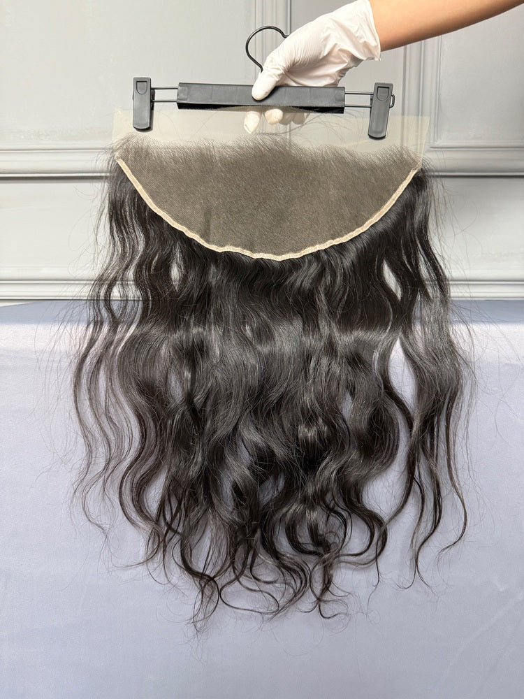 Indian Raw Hair HD Lace Frontal Wavy
