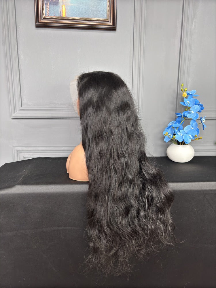 Raw Indian Hair Wavy 13X4&13X6 HD Lace Frontal Wig 280%
