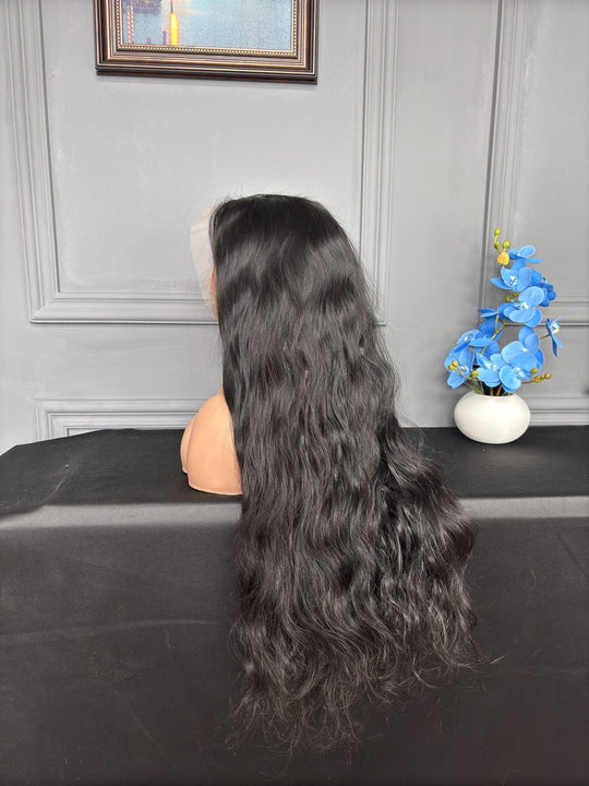 Raw Indian Hair Wavy 13X4&13X6 HD Lace Frontal Wig 280%