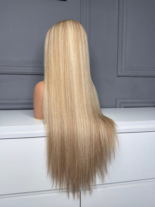 Vietnamese Raw Hair Straight HD Lace Closure Wig B7/60A 250%