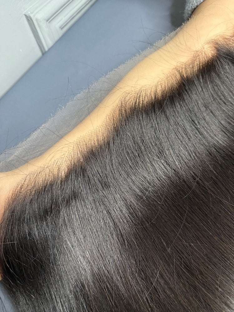 Vietnamese Raw Hair Straight HD Lace Frontal