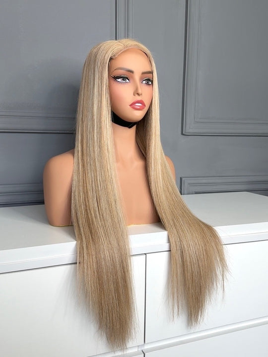 Vietnamese Raw Hair Straight HD Lace Closure Wig B7/60A 250%