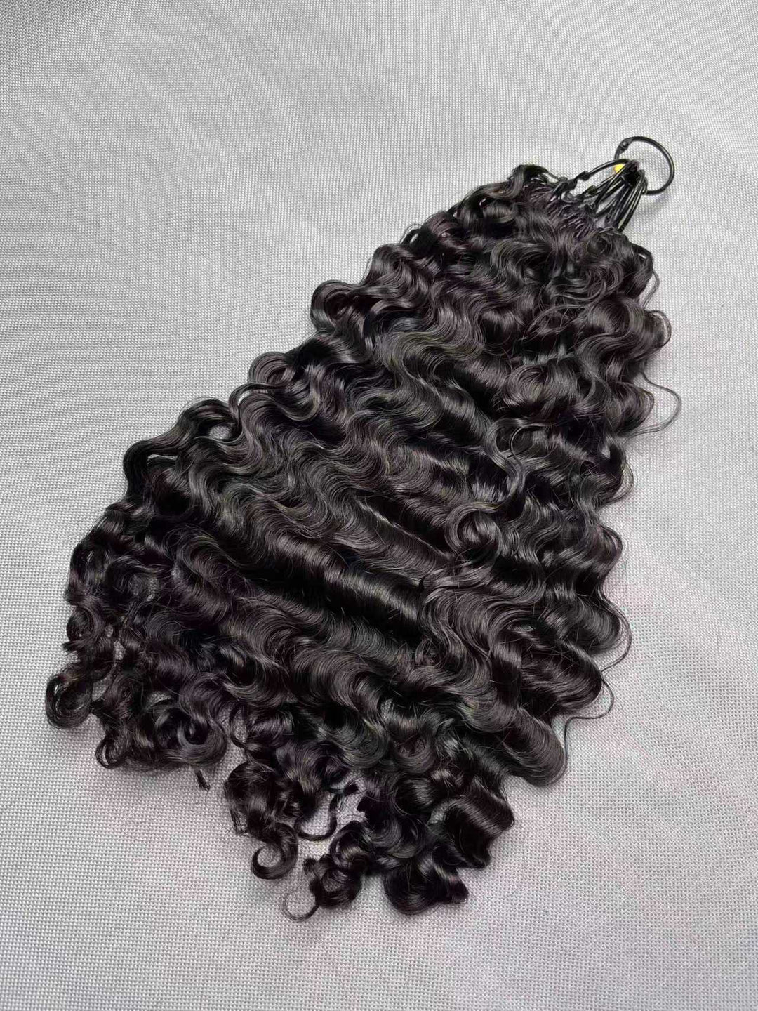Burmese Curly Crochet Hair Extension Super Double Drawn