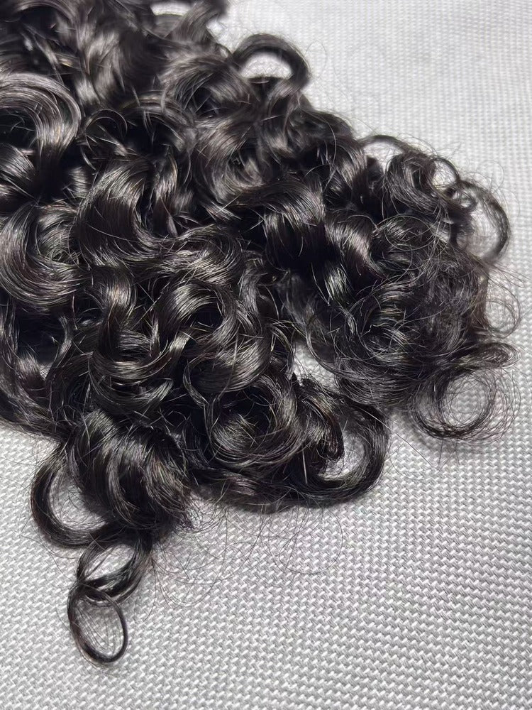 Bulk Hair for Boho Braids Burmese Curly Double Drawn