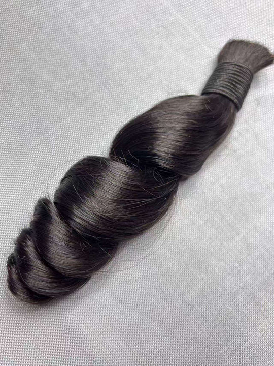 Bulk Hair for Boho Braids Loose Wave Double Drawn