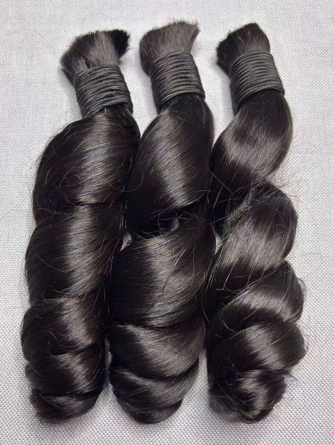 Bulk Hair for Boho Braids Loose Wave Double Drawn