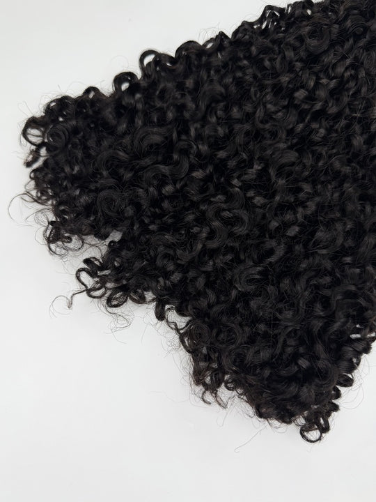 Pixie Curly Hair Bundles Double Drawn