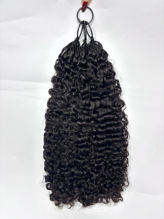 Pixie Curly Crochet Hair Super Double Drawn