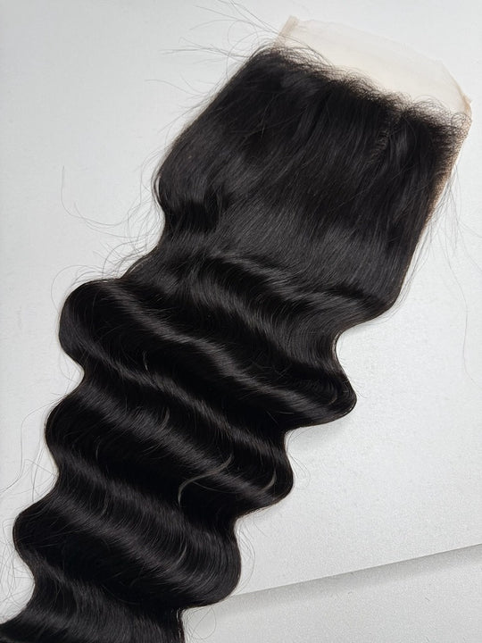Raw Burmese Wavy Hair HD Lace Closure