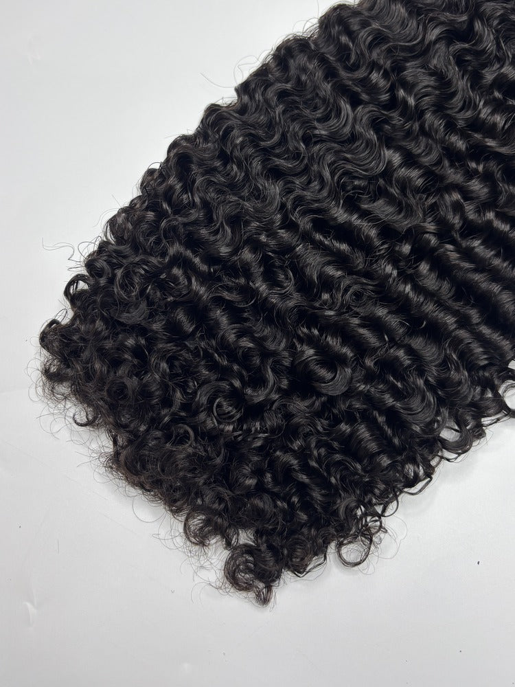 Pixie Curly Crochet Hair Super Double Drawn