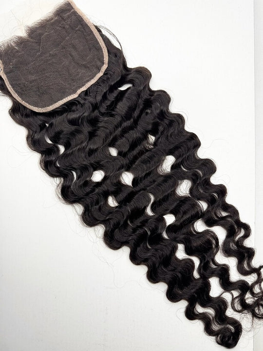 Raw Burmese Curly Hair HD Lace Closure