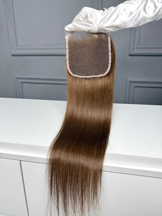Vietnamese Raw Hair Straight HD Lace Closure #4