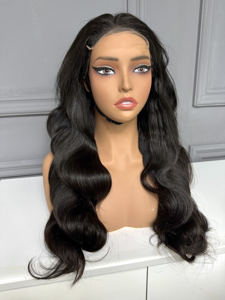 Vietnamese Raw Hair Body Wave HD Closure Wig 250%