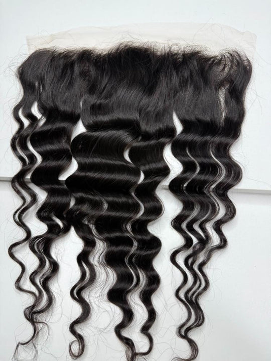 Raw Burmese Wavy Hair HD Lace Frontal