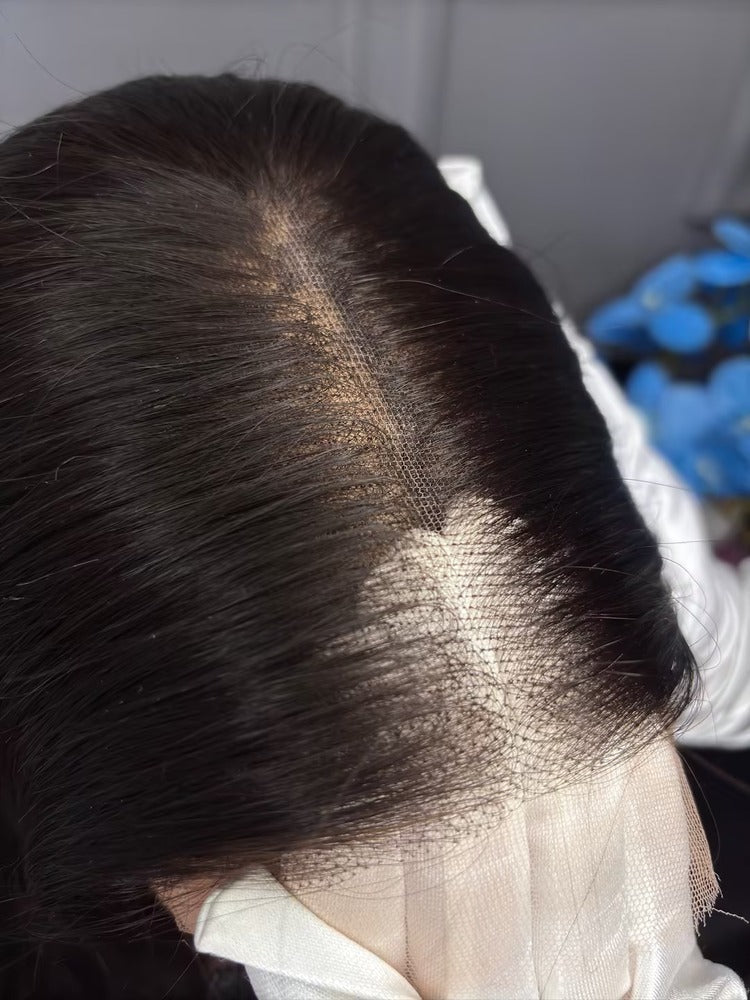 Vietnamese Raw Hair Straight HD Closure Wig 250%