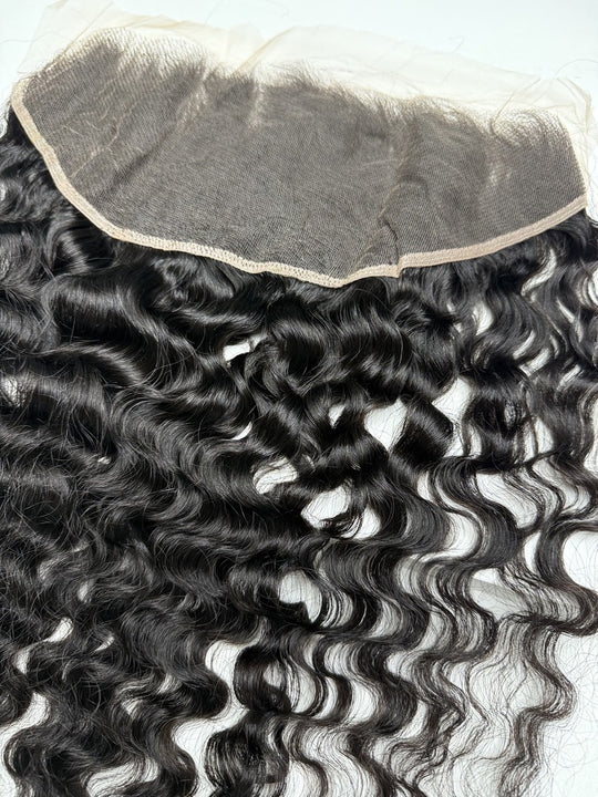 Raw Burmese Curly Hair HD Lace Frontal