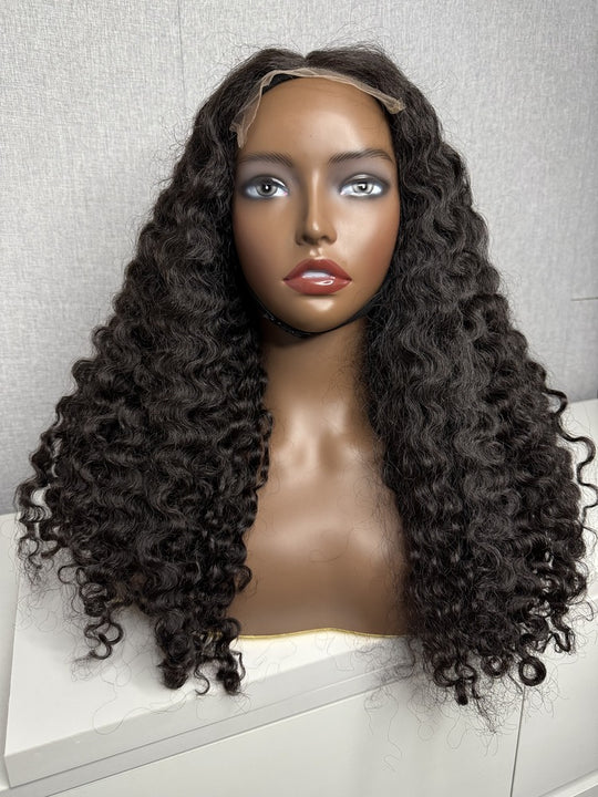 Flowywig Raw Burmese Curly Wig – Full 250% density, no thin or see-through areas