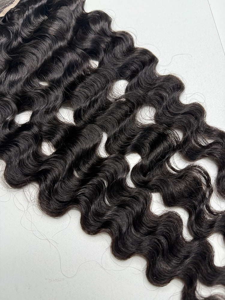 Raw Burmese Curly Hair HD Lace Closure