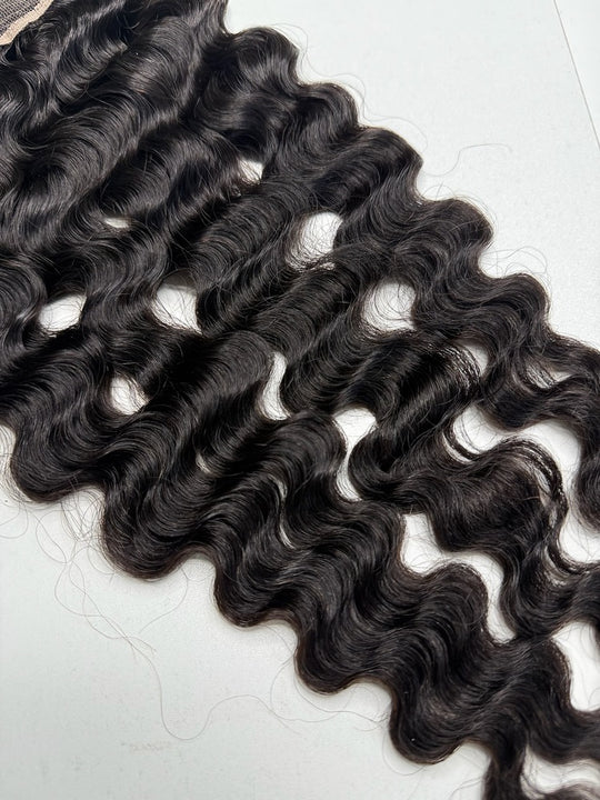 Raw Burmese Curly Hair HD Lace Closure