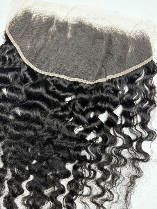 Raw Burmese Curly Hair HD Lace Frontal