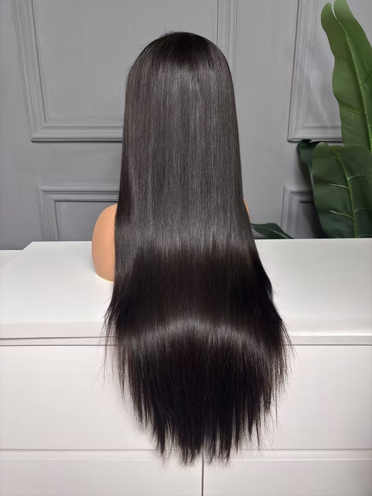 Raw Vietnamese Hair HD Lace Frontal Wig Straight 280%