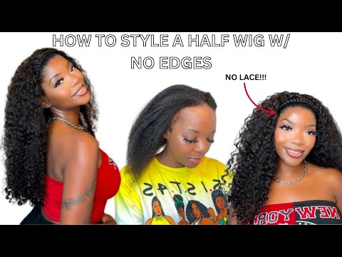 Raw Burmese Curly Hair Flip Over Half Wig