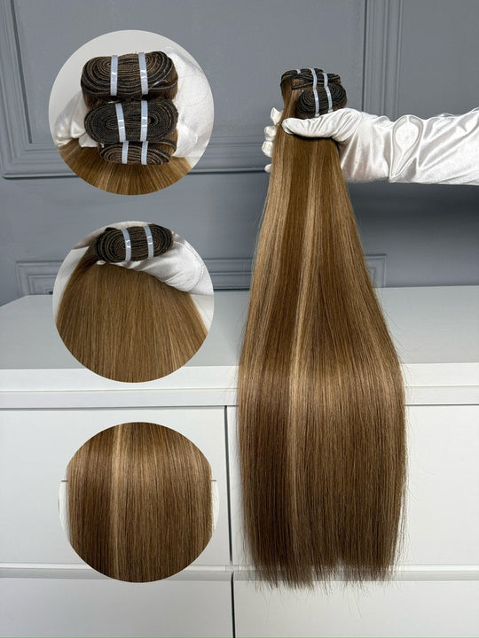 Vietnamese Raw Hair Bundles Straight b3/9.1 Color